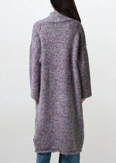 Long Heathered Knit Cardigan Cardigans Kate Hewko 