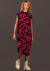 Long Leopard Sweater Vest Dress Dresses Kate Hewko 