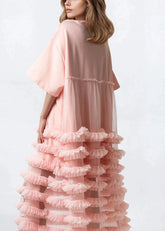 Long Ruffle Tulle Tee Dress Dresses Kate Hewko 