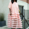 Long Ruffle Tulle Tee Dress Dresses Kate Hewko 