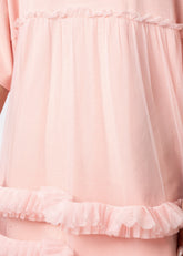 Long Ruffle Tulle Tee Dress Dresses Kate Hewko 