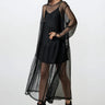 Long Sleeve Sheer Mesh Overlay Layering Pieces Kate Hewko 