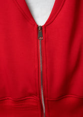 Low Cut Zip Sweatshirt Sweatshirts Kate Hewko 