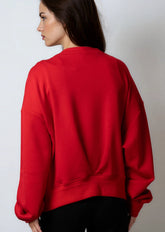 Low Cut Zip Sweatshirt Sweatshirts Kate Hewko 