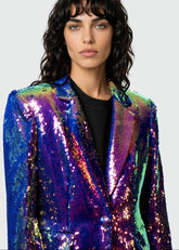 Lux Sequin Blazer Blazers Kate Hewko 