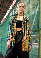 Lux Sequin Blazer Blazers Kate Hewko 