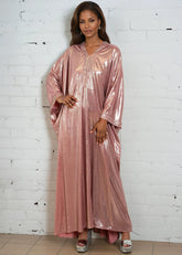 Metallic Embellished Kaftan Dresses Kate Hewko 