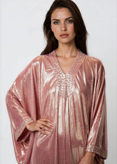 Metallic Embellished Kaftan Dresses Kate Hewko 