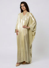 Metallic Embellished Kaftan Dresses Kate Hewko 