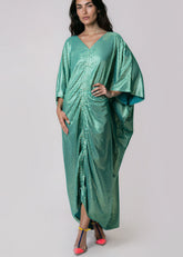 Metallic Ripple Kaftan Dresses Kate Hewko 