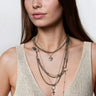 Multi Charm Layered Chain Necklace Necklaces Kate Hewko 