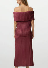 Off Shoulder Abstract Skirt Set Two Piece Sets Kate Hewko 