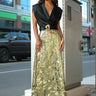 Ombre Sequin Maxi Skirt Skirts Kate Hewko 