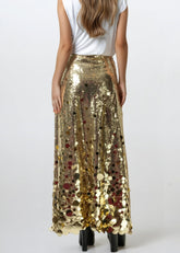 Ombre Sequin Maxi Skirt Skirts Kate Hewko 