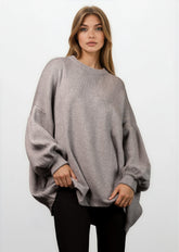 Oversized Balloon Sleeve Sweater Sweaters Kate Hewko 
