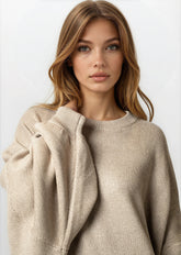 Oversized Balloon Sleeve Sweater Sweaters Kate Hewko 
