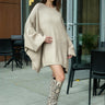 Oversized Balloon Sleeve Sweater Sweaters Kate Hewko One Size Oatmeal 
