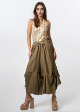 Oversized Drawstring Parachute Pants Pants Kate Hewko 