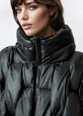 Oversized Quilted Puffer Jacket Outerwear Kate Hewko 