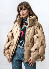 Oversized Quilted Puffer Jacket Outerwear Kate Hewko 