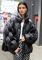 Oversized Quilted Puffer Jacket Outerwear Kate Hewko 