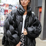 Oversized Quilted Puffer Jacket Outerwear Kate Hewko 