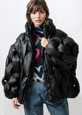Oversized Quilted Puffer Jacket Outerwear Kate Hewko 