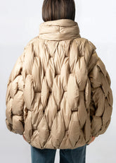 Oversized Quilted Puffer Jacket Outerwear Kate Hewko 