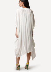 Oversized Ruffle Cut Out Tee Dress Dresses Kate Hewko 