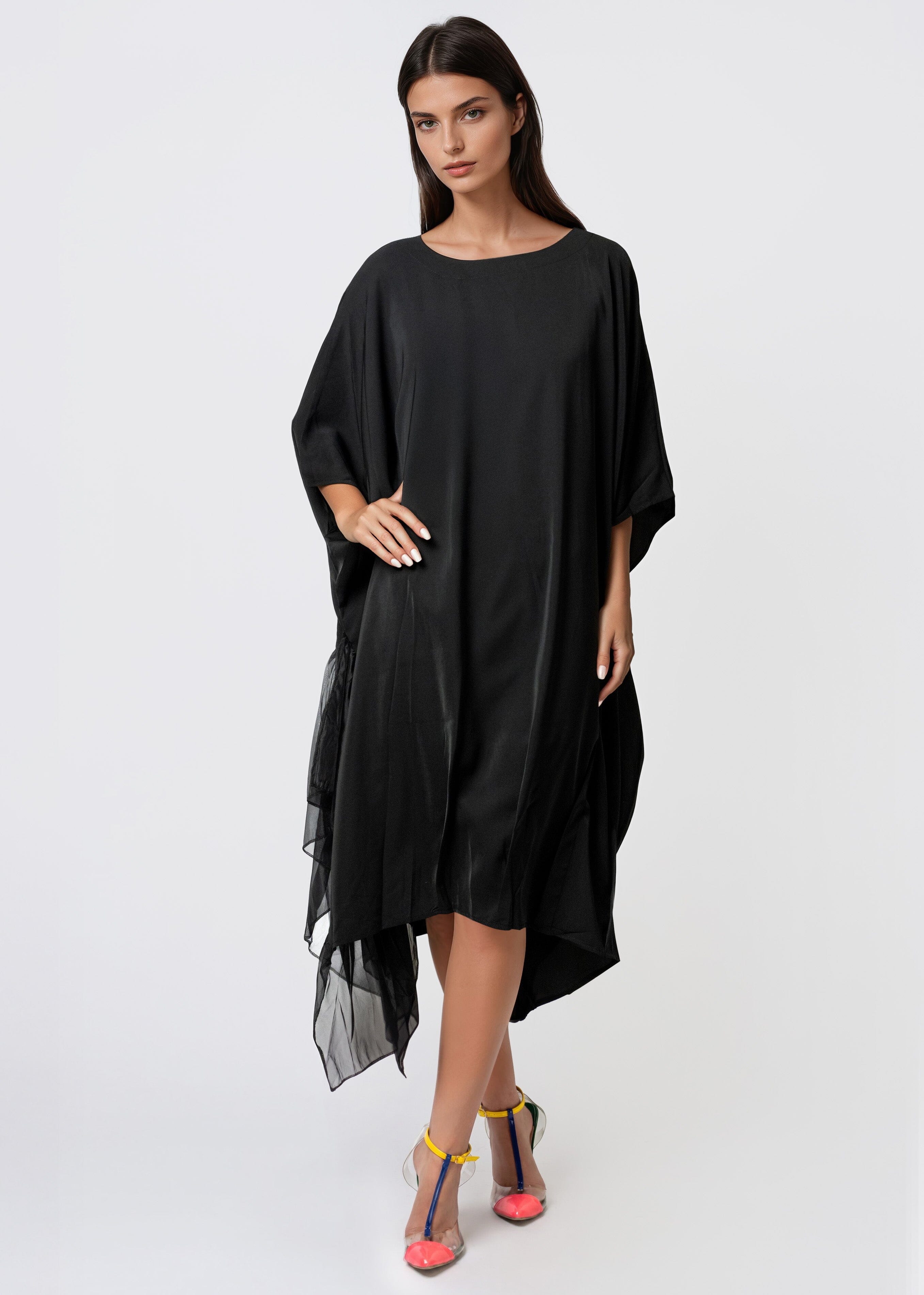 oversized ruffle dress Chic and Holland ZRH440002
