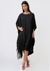Oversized Ruffle Cut Out Tee Dress Dresses Kate Hewko 