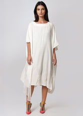 Oversized Ruffle Cut Out Tee Dress Dresses Kate Hewko 
