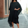 Oversized Ruffle Cut Out Tee Dress Dresses Kate Hewko 