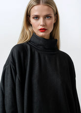 Oversized Turtleneck Tunic Tunics Kate Hewko 