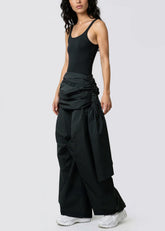 Oversized Wrap Drawstring Trouser Pants Kate Hewko 