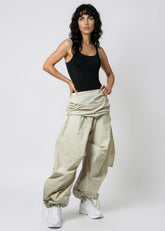 Oversized Wrap Drawstring Trouser Pants Kate Hewko 