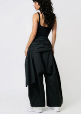 Oversized Wrap Drawstring Trouser Pants Kate Hewko 