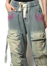 Paint Stroke Cargo Pant Pants Kate Hewko 