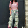 Paint Stroke Cargo Pant Pants Kate Hewko 