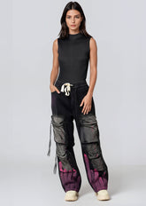 Paint Stroke Cargo Pant Pants Kate Hewko 
