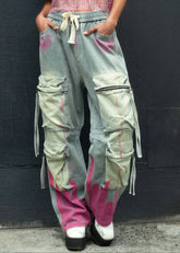 Paint Stroke Cargo Pant Pants Kate Hewko 