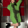 Paint Stroke Turtleneck Sweater Dress Dresses Kate Hewko 