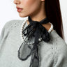 Pearl + Lace Neck Tie Accessories Kate Hewko 