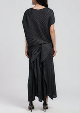Pleated Tie Waist Pant Set Two Piece Sets Kate Hewko 