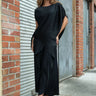 Pleated Tie Waist Pant Set Two Piece Sets Kate Hewko 