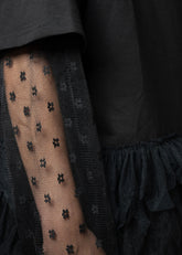 Polka Dot Sleeve Layered Tulle Tunic Tunics Kate Hewko 