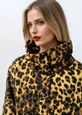 Quilted Batwing Leopard Jacket Outerwear Kate Hewko 