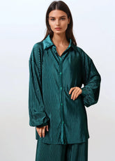 Relaxed Pleated Pant Set Two Piece Sets Kate Hewko 