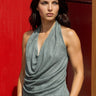 Rhinestone Cowl Neck Knit Tank Tank Tops Kate Hewko 