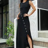 Rhinestone Eyelet Knit Maxi Dress Dresses Kate Hewko 
